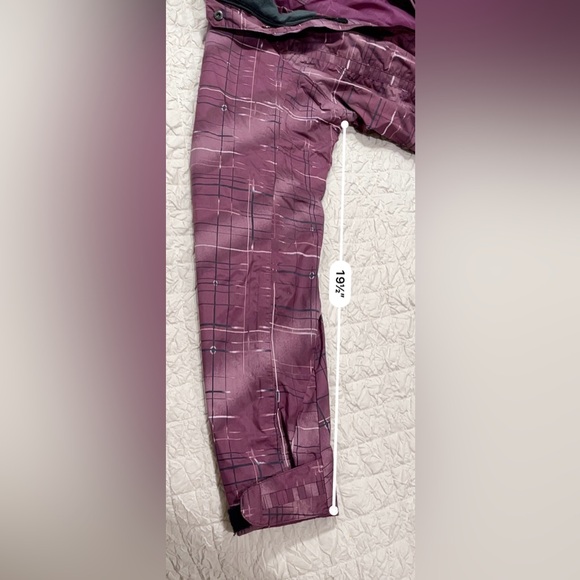Columbia Waterproof Interchange Omni-Tech Bugaboo  Purple Jacket Women’s Size SM - Picture 14 of 14